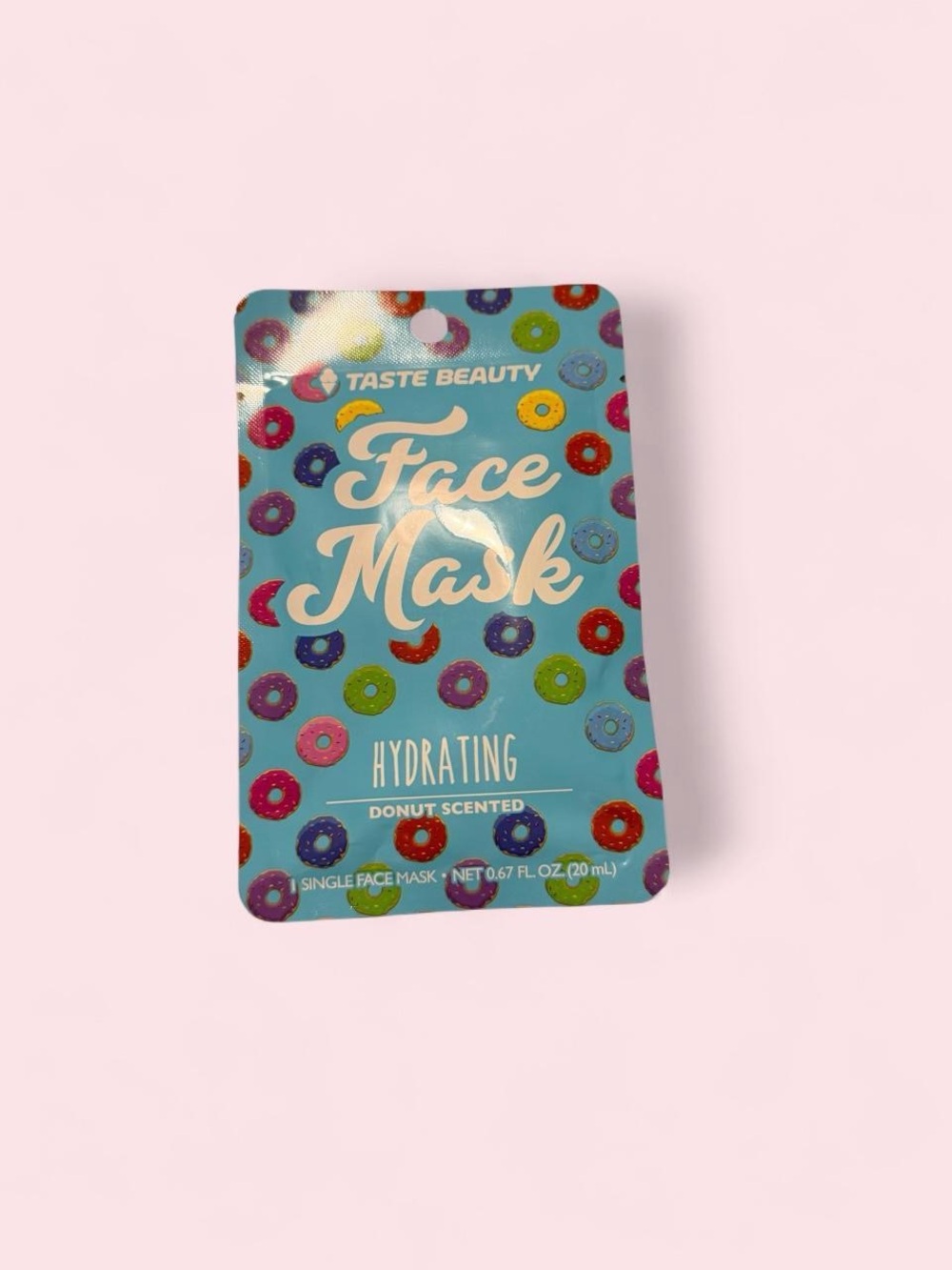Taste Beauty Hydrating Face Mask - Blue (Donut Scented)